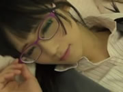 眼鏡娘 北見えり OL制服誘惑